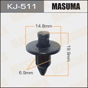 Masuma Kj-511 Клипса
