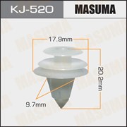 Masuma Kj-520 Клипса