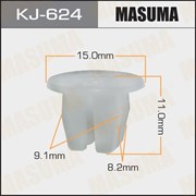 Masuma Kj-624 Клипса