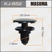 Masuma Kj-652 Клипса