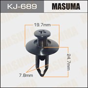 Masuma Kj-689 Клипса