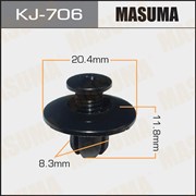 Masuma Kj-706 Клипса