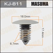 Masuma Kj-811 Клипса