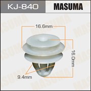 Masuma Kj-840 Клипса
