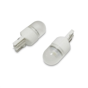 Avs T127 Лампа светодиодная белая  T10,W2.1x9.5d,1SMD 3030,к-т 2шт