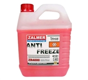 Zalmer Zr4000 Антифриз красный G12+  -40°C   5кг   zr40r005