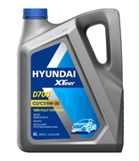Hyundai Xteer D700 C2/c3 Масло моторное синтетическое 5W-30  6л   1061224