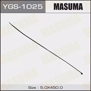 Masuma Хомут пластиковый 5x450мм  черный   ygs-1025