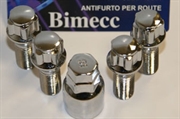Bimecc Болт колесный  секретка  12x1.25x27 конус 60°  к-т   ub325