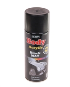 Body Краска черная матовая  аэрозоль   400мл