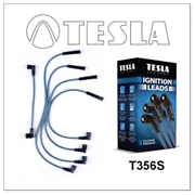 Tesla 356 Комплект в/вольтных силиконовых проводов  5 шт  2108-12  t356s
