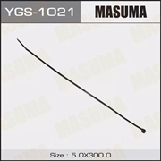 Masuma Хомут пластиковый 5x300мм  черный   ygs-1021