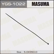 Masuma Хомут пластиковый 5x350мм  черный   ygs-1022