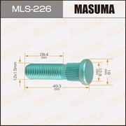 Masuma Mls-226 Болт  шпилька  колеса 83398