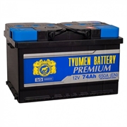 Tyumen Battery Premium АКБ залитая обратной полярности 74Ah  низкий 86623