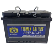 Tyumen Battery Premium АКБ залитая обратной полярности 77Ah 86624