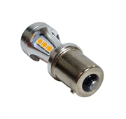 Myx Лампа светодиодная  P21, 18SMD, 12-24V, BAU15S, желтая   myx020318scy 16482