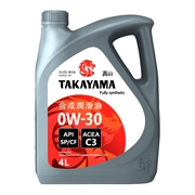 Takayama Sp/cf C3 0W30 Масло моторное синтетическое  4л   322790 38252