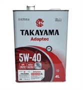 Takayama Adaptec A3/b4 5W40 Масло моторное синтетическое  4л   605587 38254