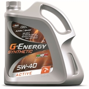 G-energy Synthetic Active 5W40 Масло моторное синтетическое  4л   253142410 39656