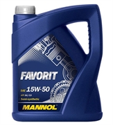 Mannol Favorit 15W50 Масло моторное полусинтетическое  5л   fv50540 2893