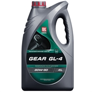 Лукойл Тм-4 80W90 Масло трансмиссионное минеральное GL4  4л   19540 18185
