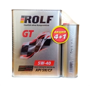 Rolf Gt 5W40 Масло моторное синтетическое  API SN/CF   4л+1л   322405 39619