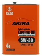 Akira 5W30 Масло моторное синтетическое SP/CF/GF-6A  4л   a00032238-004 38755