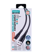 Faizfull Кабель USB - Lightning  1м, 5A   fr84 lightning 40693