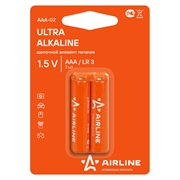 Airline Lr03 Aaa Батарейка щелочная  2шт   aaa-02 38877