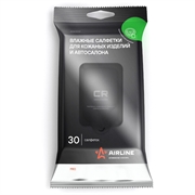 Airline Салфетки влажные для кожаных изделий  30шт   anks02 38886