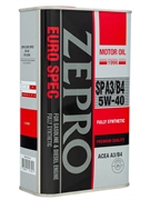 Zepro Euro Spec 5W40 Масло моторное синтетическое  1л   1849-001-0 38897