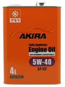 Akira 5W40 Масло моторное синтетическое SP/CF  4л   a00032242-004 38757
