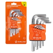 Airline Набор шестигранных ключей коротких  9 пр.   at-9-20 40136