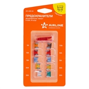 Airline Набор плавких пластинчатых предохранителей микро  10 штук   afu-mk-04 33285