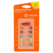 Airline Набор плавких пластинчатых предохранителей микро 2  10 шт   afu-mk-07 33461