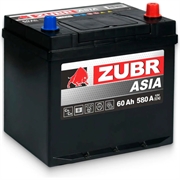Zubr Ultra Asia АКБ залитая обратной полярности 60Ah  zsa600 83796