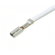 Маяк Клемма электрическая мама  2.8мм  с проводом  мгуп-28-бел 40885