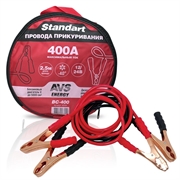 Avs Standart Кабель стартовый с клеммой-зажимом  2шт   400A, 2.5м   43724 40926