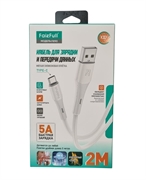 Faizfull Кабель USB - USB Type-C  2м, 5A   fr 90 type-c 40964