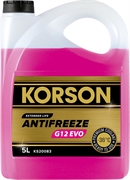 Korson Антифриз розовый G12  5л   ks20083 35030