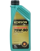 Korson 75W90 Масло трансмиссионное полусинтетическое GL4/5  1л   ks00031 33157