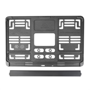 Avs Рамка под номерной знак нового образца черная  290x170мм   rn-23 44047