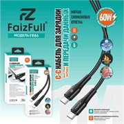 Faizfull Кабель FR84 USB Type-C - USB Type-C  1м 60W   fr84 c-c 100075