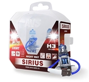 Avs Sirius Набор ламп галогеновых 55W  H3   a78946s 11310