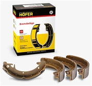 Hofer Колодки тормозные задние  к-т 4шт  2108-2112  hf350922 17185