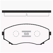 Sangsin Колодки тормозные передние  sp1603 80483