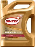 Sintec Premium 9000 A5b5 5W30 Масло моторное синтетическое  4л   101362 100565