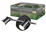 Tdm Костус Светильник спот  LED, 2x5W, 3000K, IP44, 230V,черн./хром   sq0358-0229 43420
