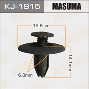 Masuma Kj-1915 Клипса 80756